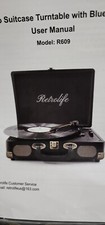 Vinyl Record Player 3-Speed