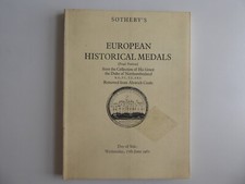 B68) SOTHEBY MEDAL AUCTION