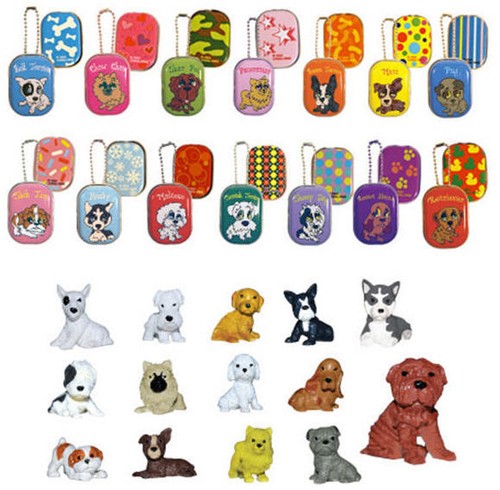 Puppy palz mini dog figure - mini, and