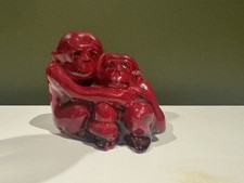 Royal Doulton Flambe Monkeys