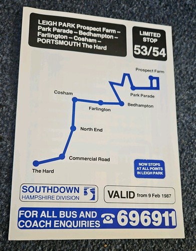 Southdown bus timetable - southdown,