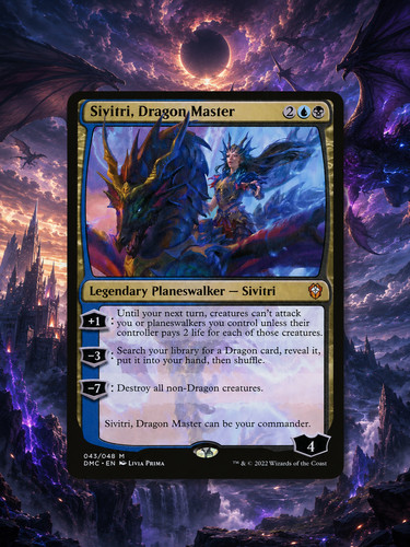 Edh dragon deck - deck, commander