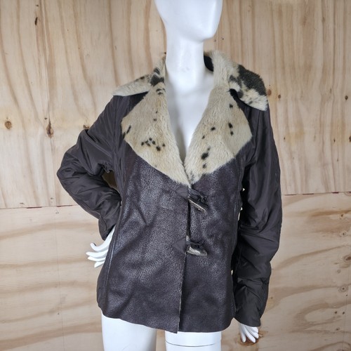 Creenstone brown faux leather - faux,