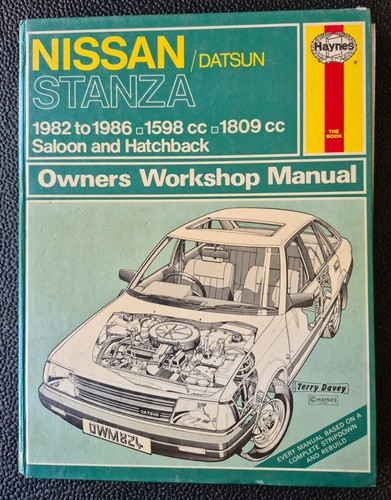 Haynes nissan datsun stanza - datsun,