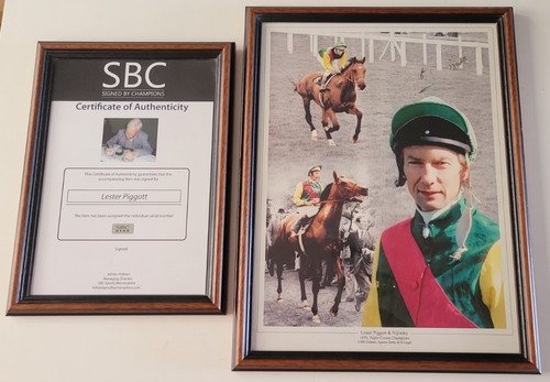 Collectible framed signed - framed, &