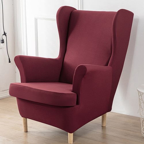 Stretch wingback chair slip - wingback,