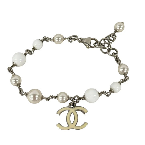 Chanel coco silver - chanel, white