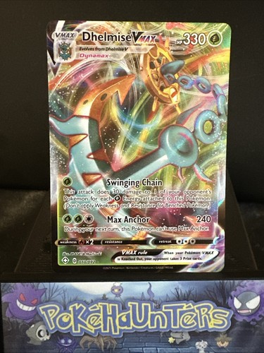 Pokemon card dhelmise vmax - card,