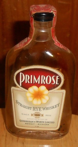 Primrose miniature rye whiskey - rye,