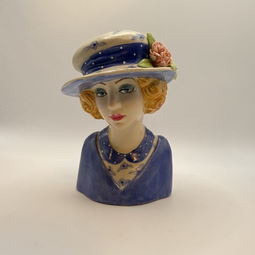 Lady head vase planter - planter, &