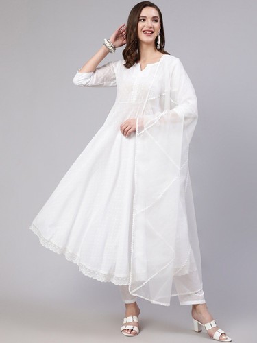 Indian women white - white, transparent