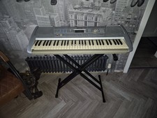 Yamaha PSR-290 Keyboard/Power Lead/stand Tested Working