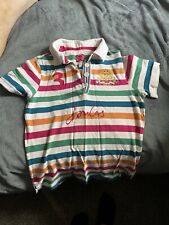 Joules Mary King VGC Equestrian Polo Shirt Top Short Sleeve Collared Size 10