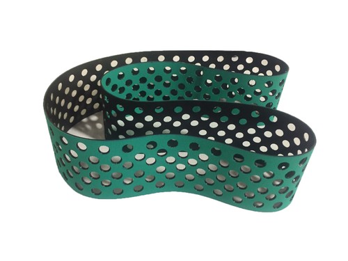 Feeder belt perforated - feeder, for