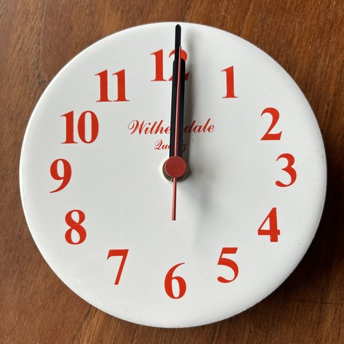 Ceramic clock 15cm - #5, diameter