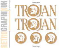 Trojan Ska Stickers x2 Rude