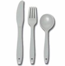 Knife fork spoon - &, poly-carbon