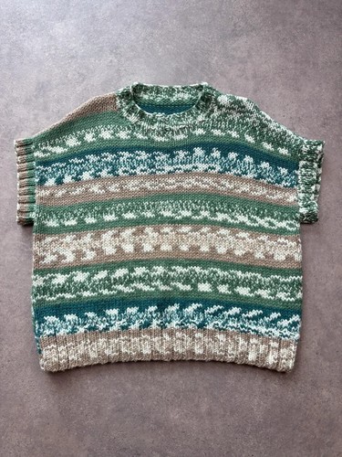 Hand knitted jumper - knitted,