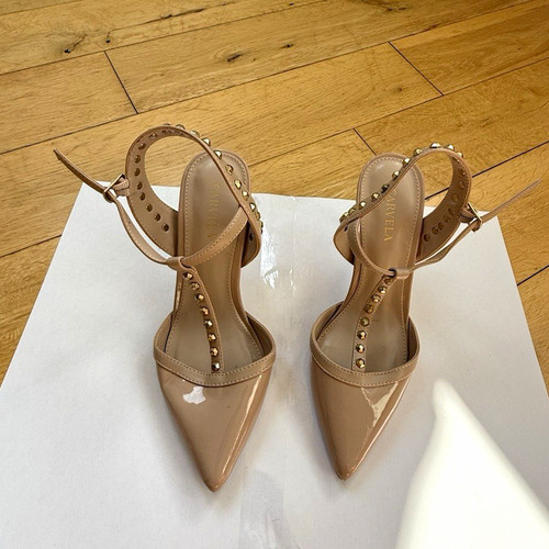 Carvela beige patent leather - patent,