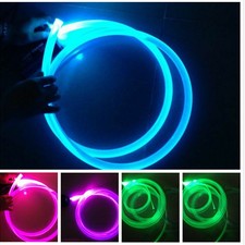 10-100M* 3mm Car Home Pub LED Lighting Decoration Side Glow Fiber Optic Cable