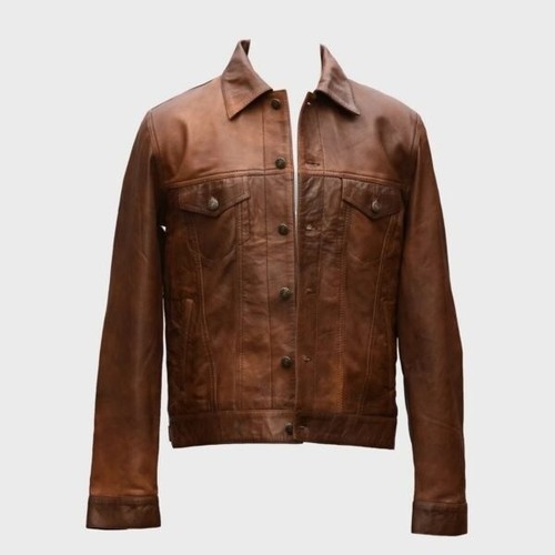 Men brown classic western - men's,