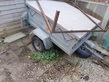 Erde 122 Aluminium Trailer With Side Extension Frame