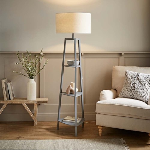 Shelf floor lamp - shelf,