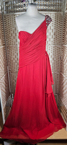 Gino cerruti red one shoulder - gino,
