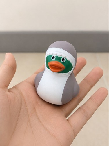 Cute eskimo rubber duck - cute,