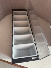 Condiment Server, Tray, Bar