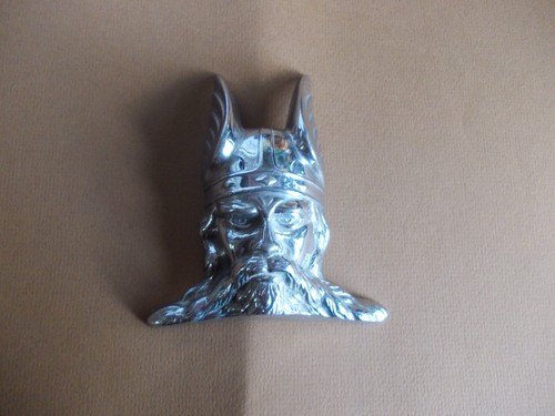Vintage rover car viking head - car,