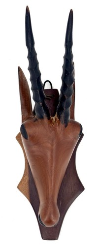 Vintage hand carved wooden - hand,