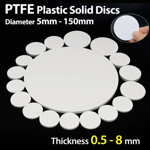 Ptfe solid plastic discs flat - ptfe,