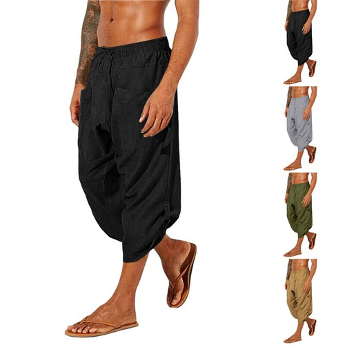 Men summer harem pants - summer,