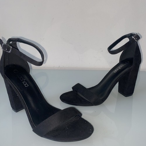 Boohoo black ankle strap - boohoo,