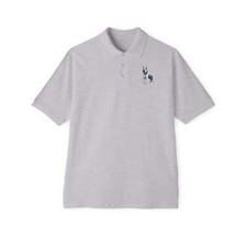 White Schnauzer Men's Piqué