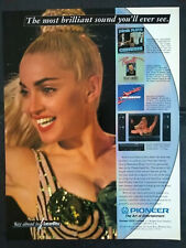 Pioneer Laserdisc Player - 1990's Magazine Advert #B5663