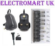 AC DC MAINS POWER SUPPLY ADAPTOR 3V 4.5V 5V 6V 7.5V 9V 12V VOLTS