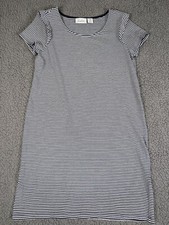 Heyton Midi Dress Blue White