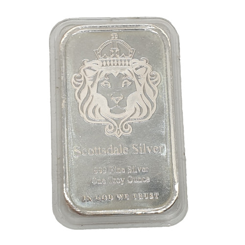 Scottsdale mint silver ingot - scottsdale,