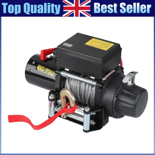 Electric winch 13500lb - winch, steel