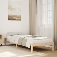 Extra long bed frame without - bed,