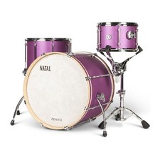 Natal - Zenith Kit, 12” x 8” Tom, 16” x16” Floor Tom, 22”x16” Bass Drum - Pink F