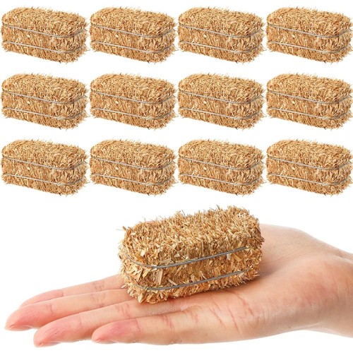 Hay bales fall - ,