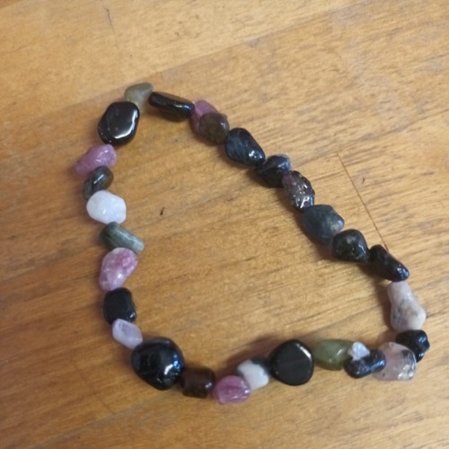 4mm 6mm watermelon tourmaline - 4mm-6mm,