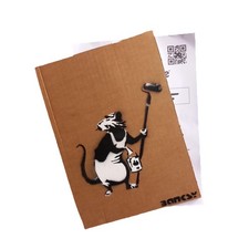 Banksy Dismaland Artwork Signed 2015 number 1/1 Entry ticket Roller Rat