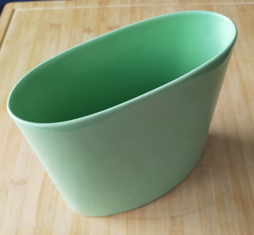 Fine ceramic next vase green - fine, vase.