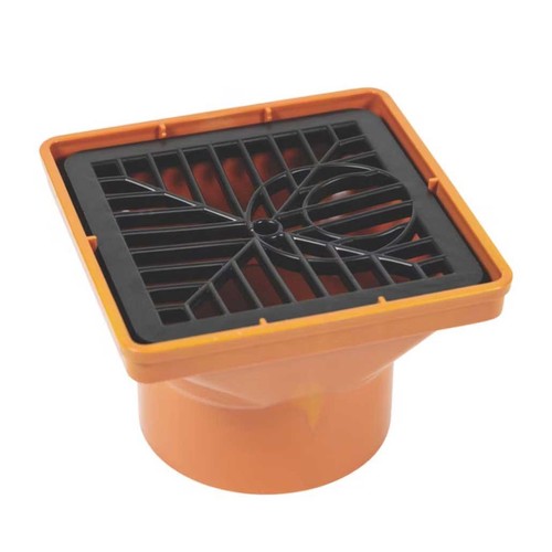 110mm square hopper - square, &