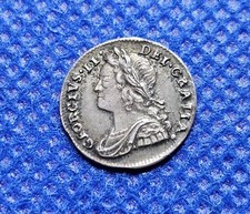 1737 maundy penny george - maundy,