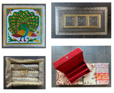 JEWELLERY BOX BANGLE BOX INDIAN STORAGE ETHNIC HOME DECOR READ DESCRIPTION NEW